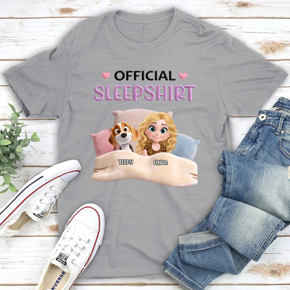 Stuffy Sleepshirt - Personalized Custom Unisex T-Shirt - Image 2