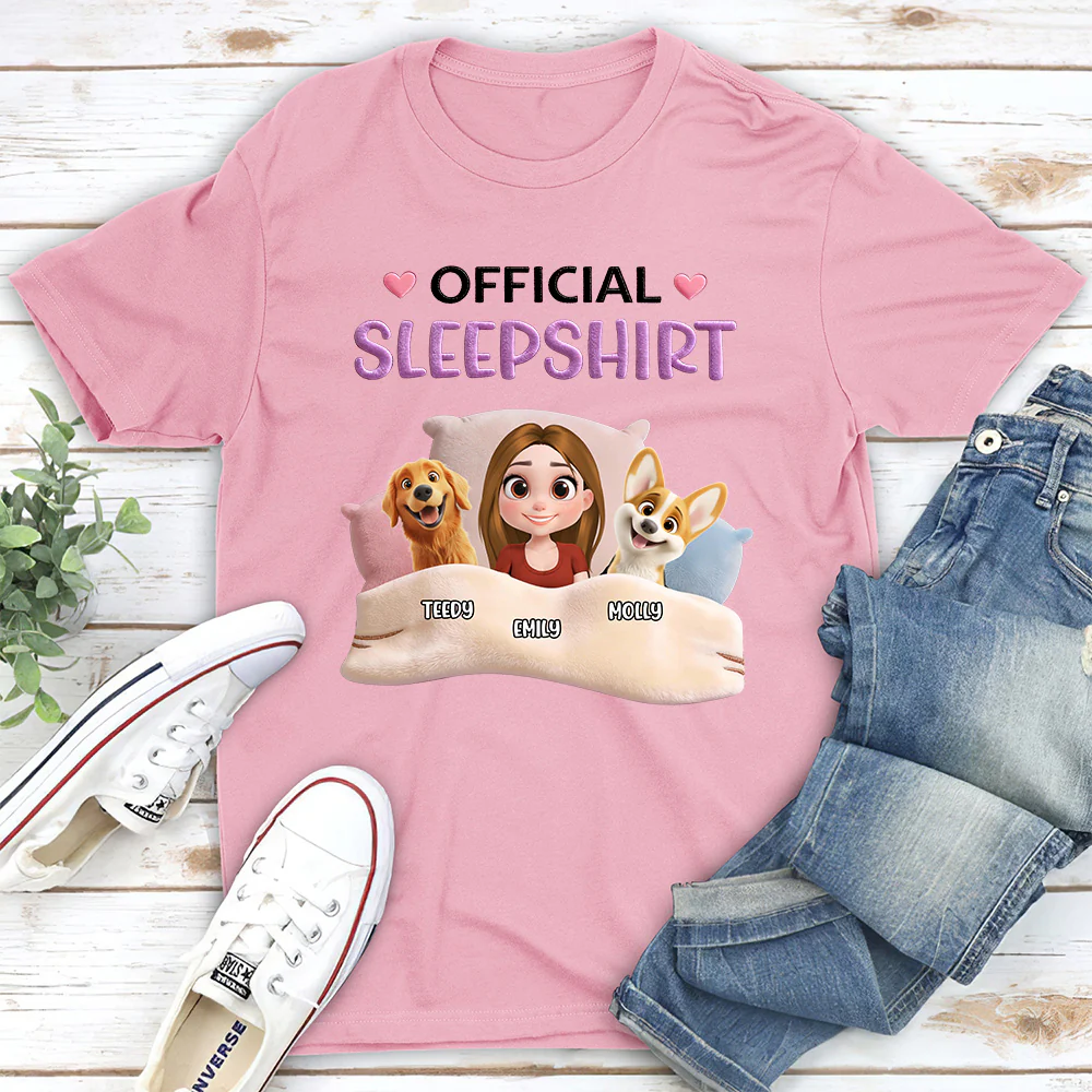 Stuffy Sleepshirt - Personalized Custom Unisex T-Shirt - Image 4