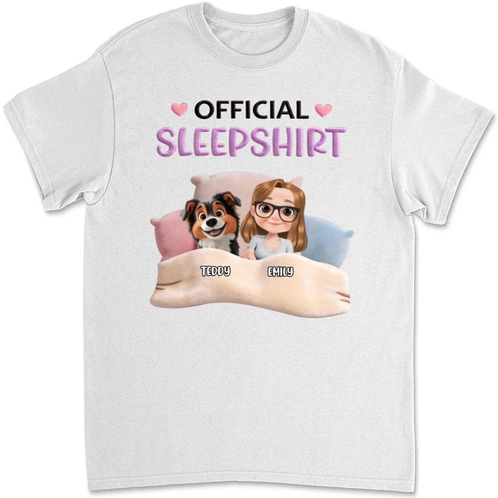 Stuffy Sleepshirt - Personalized Custom Unisex T-Shirt - Image 5