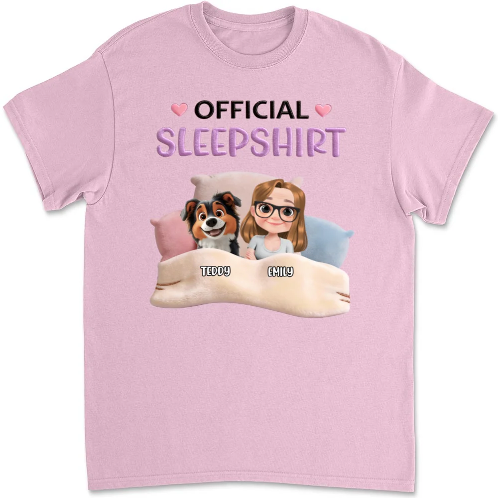 Stuffy Sleepshirt - Personalized Custom Unisex T-Shirt - Image 8