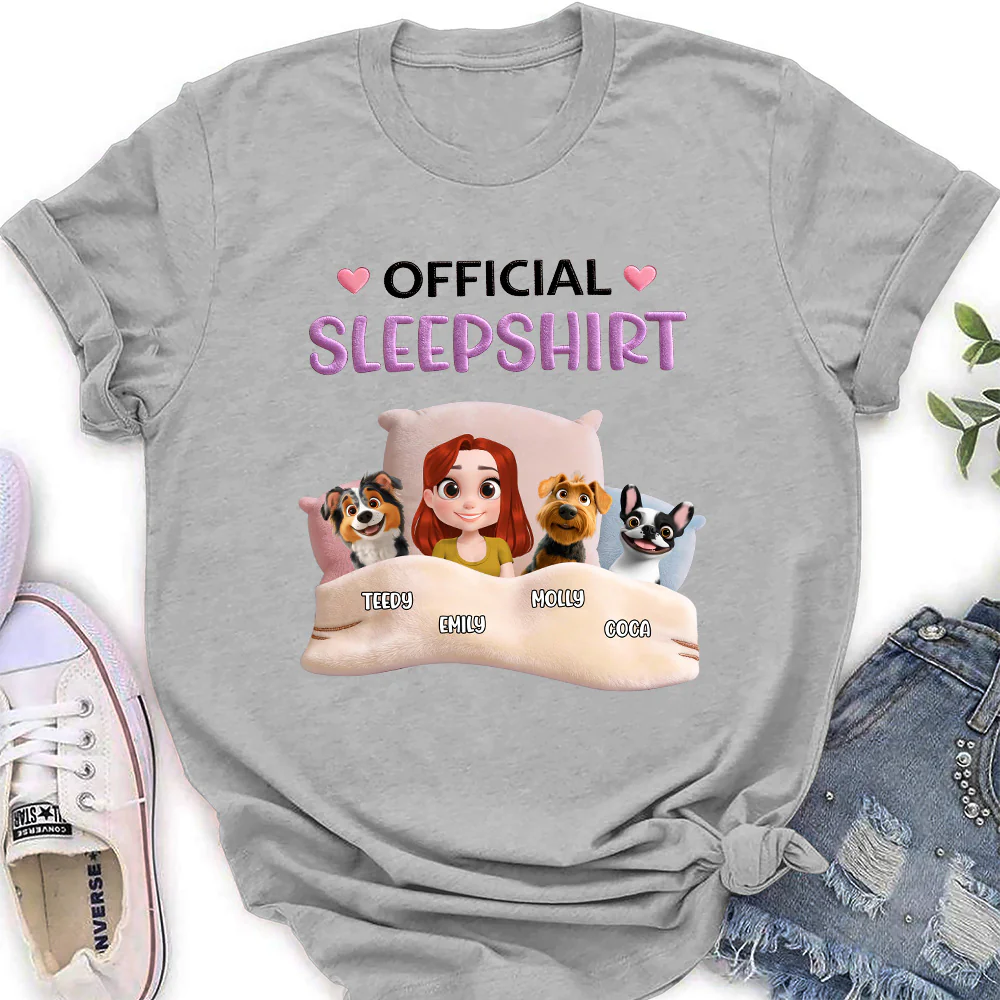 Stuffy Sleepshirt - Personalized Custom Women's T-Shirt - Image 2