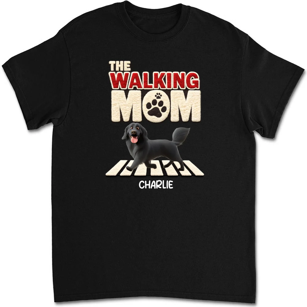 Stuffy Walking Mom - Personalized Custom Unisex T-Shirt - Image 5