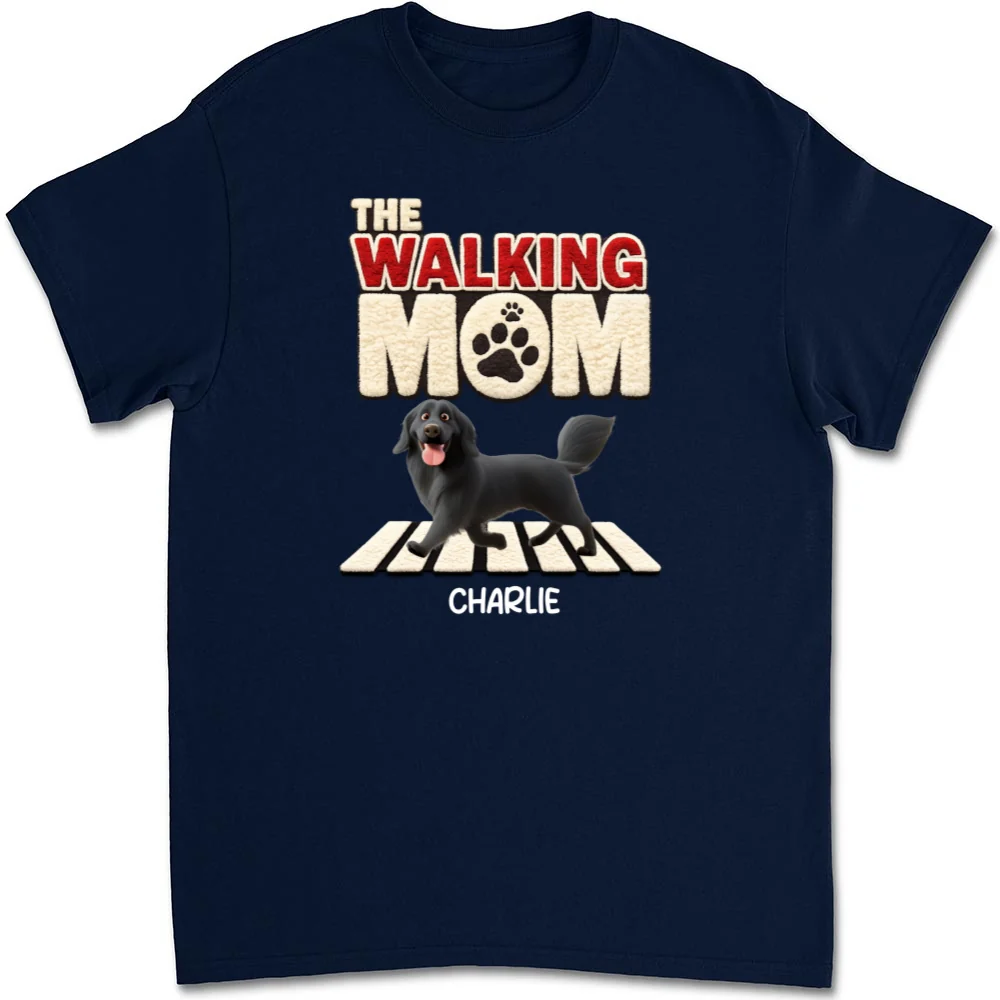 Stuffy Walking Mom - Personalized Custom Unisex T-Shirt - Image 6