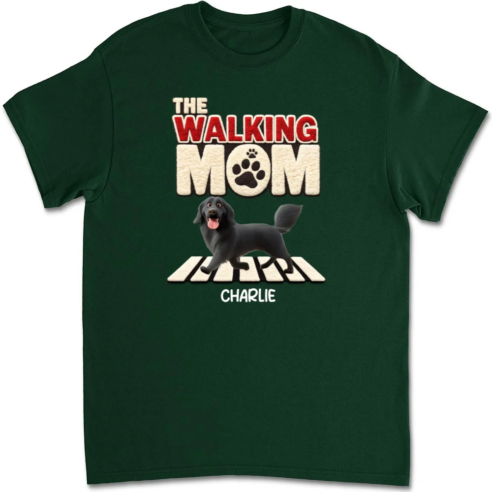 Stuffy Walking Mom - Personalized Custom Unisex T-Shirt - Image 7