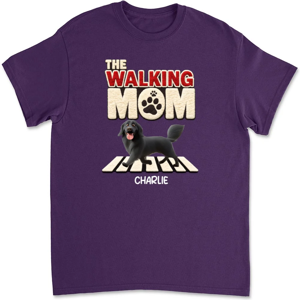 Stuffy Walking Mom - Personalized Custom Unisex T-Shirt - Image 8
