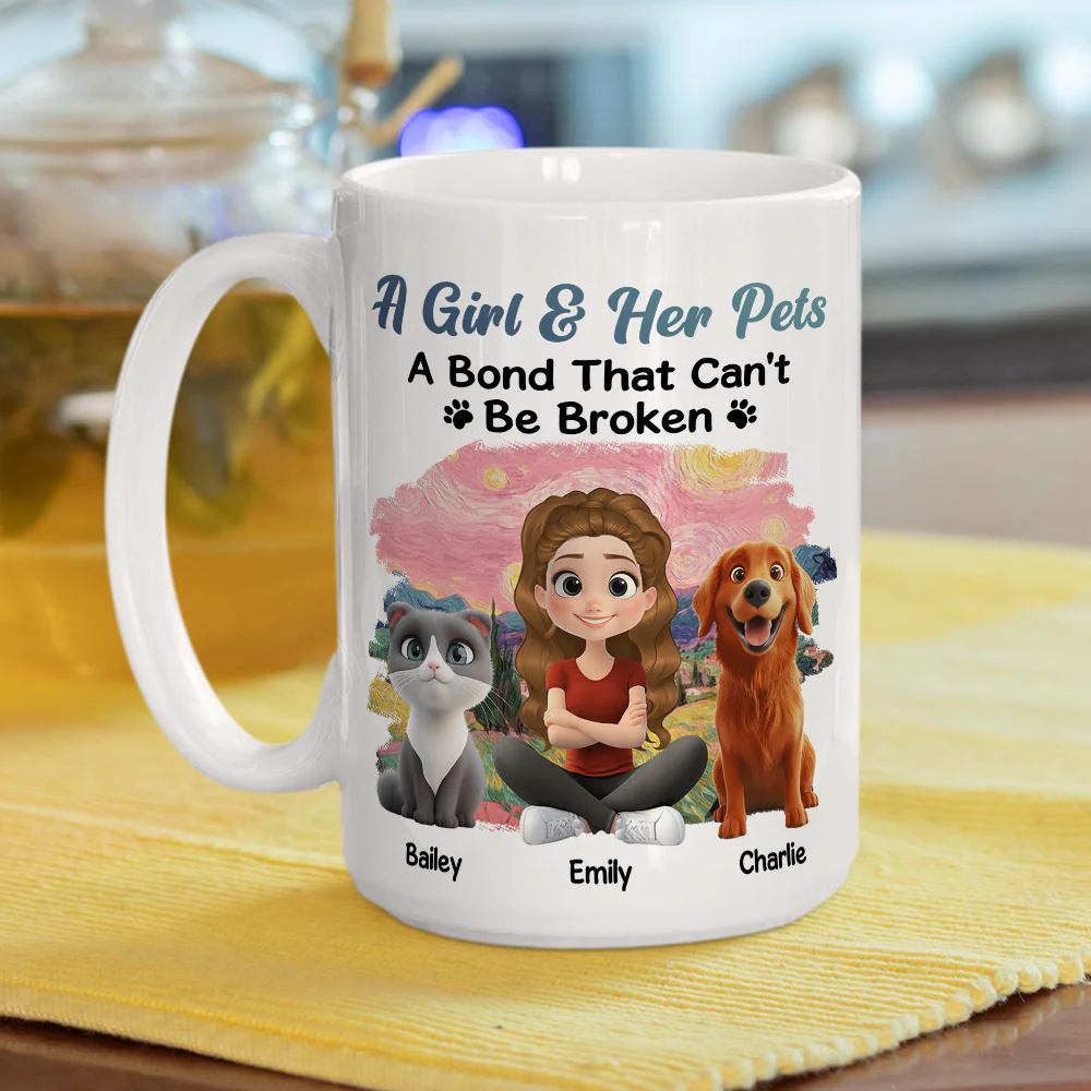 Sunset Beside Pets - Personalized Custom Coffee Mug - Image 5