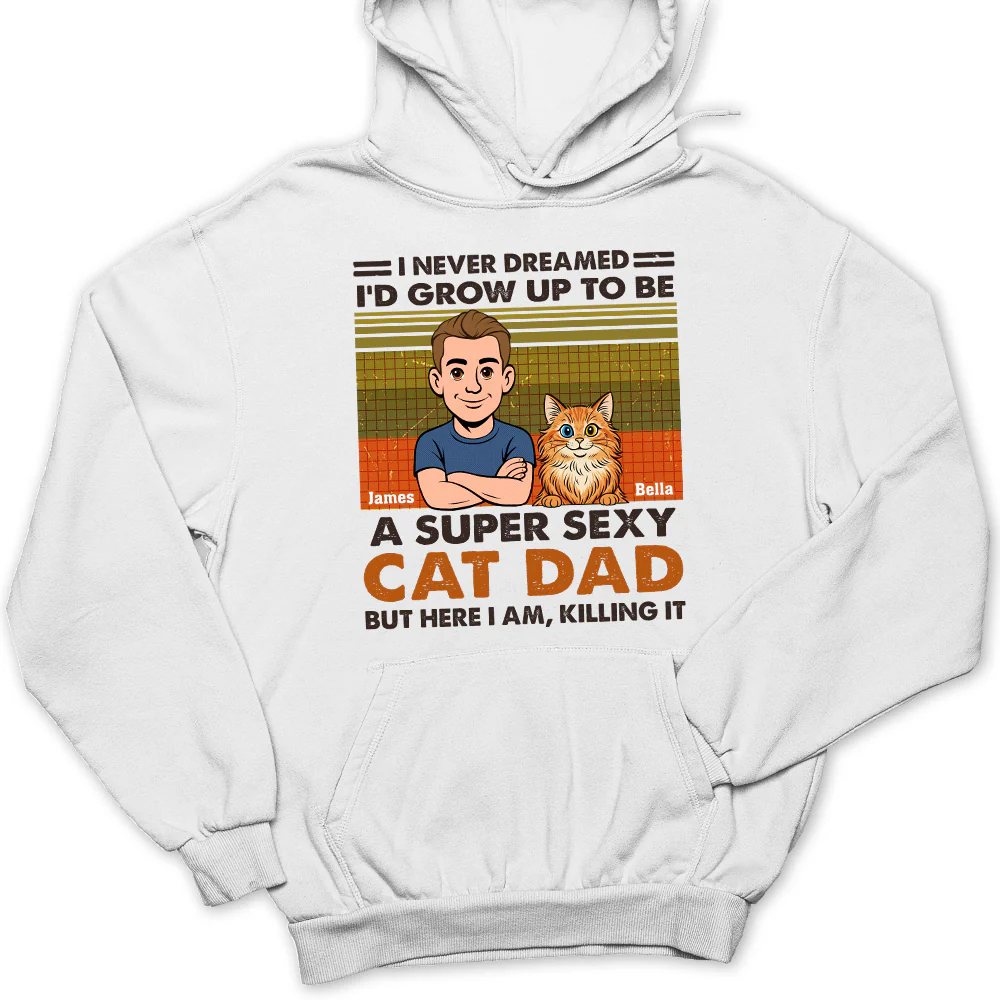 Super Sexy Cat Parent - Personalized Custom Hoodie
