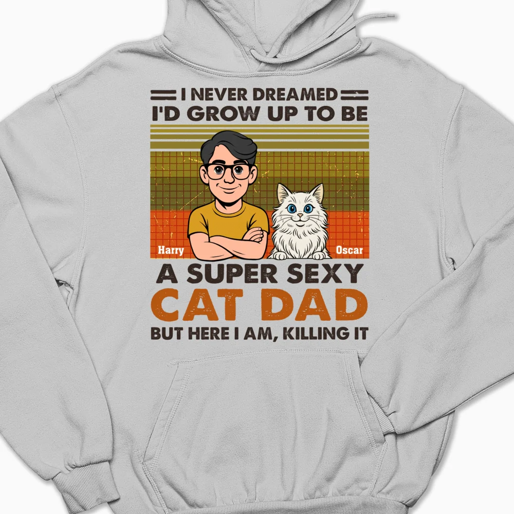 Super Sexy Cat Parent - Personalized Custom Hoodie - Image 5