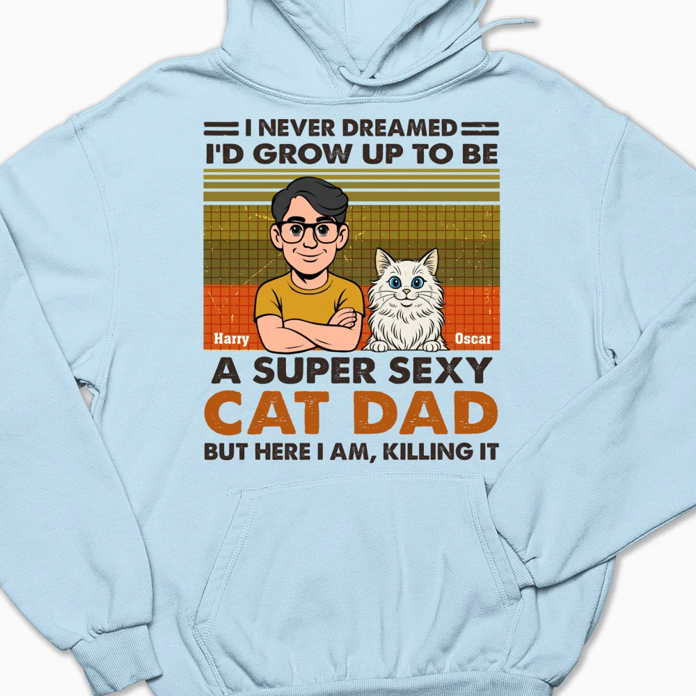 Super Sexy Cat Parent - Personalized Custom Hoodie - Image 6