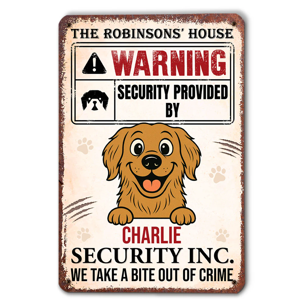 Take A Bite - Personalized Custom Metal Sign