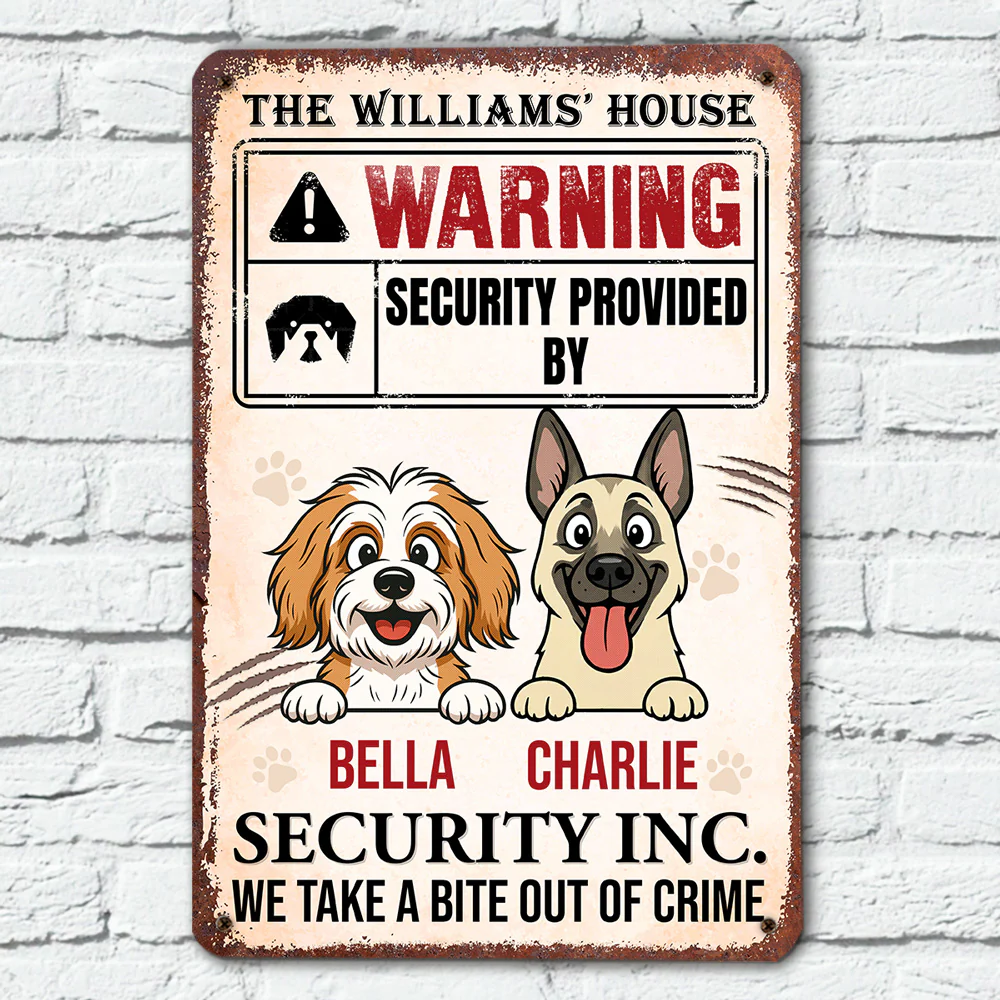 Take A Bite - Personalized Custom Metal Sign - Image 3