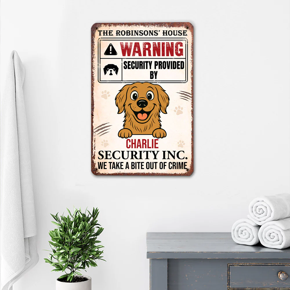 Take A Bite - Personalized Custom Metal Sign - Image 4