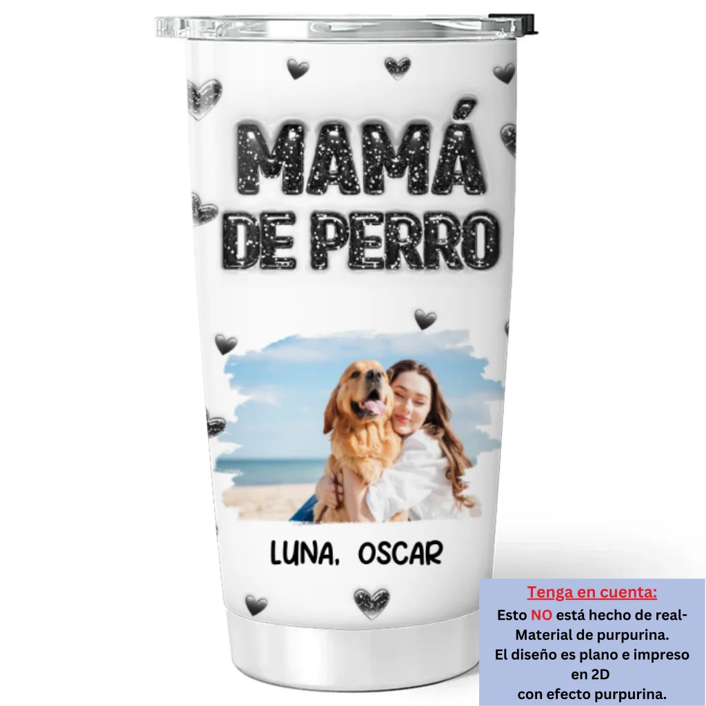 Te Adoro Foto - Vaso Personalizado con Efecto 3D Inflado - Image 2
