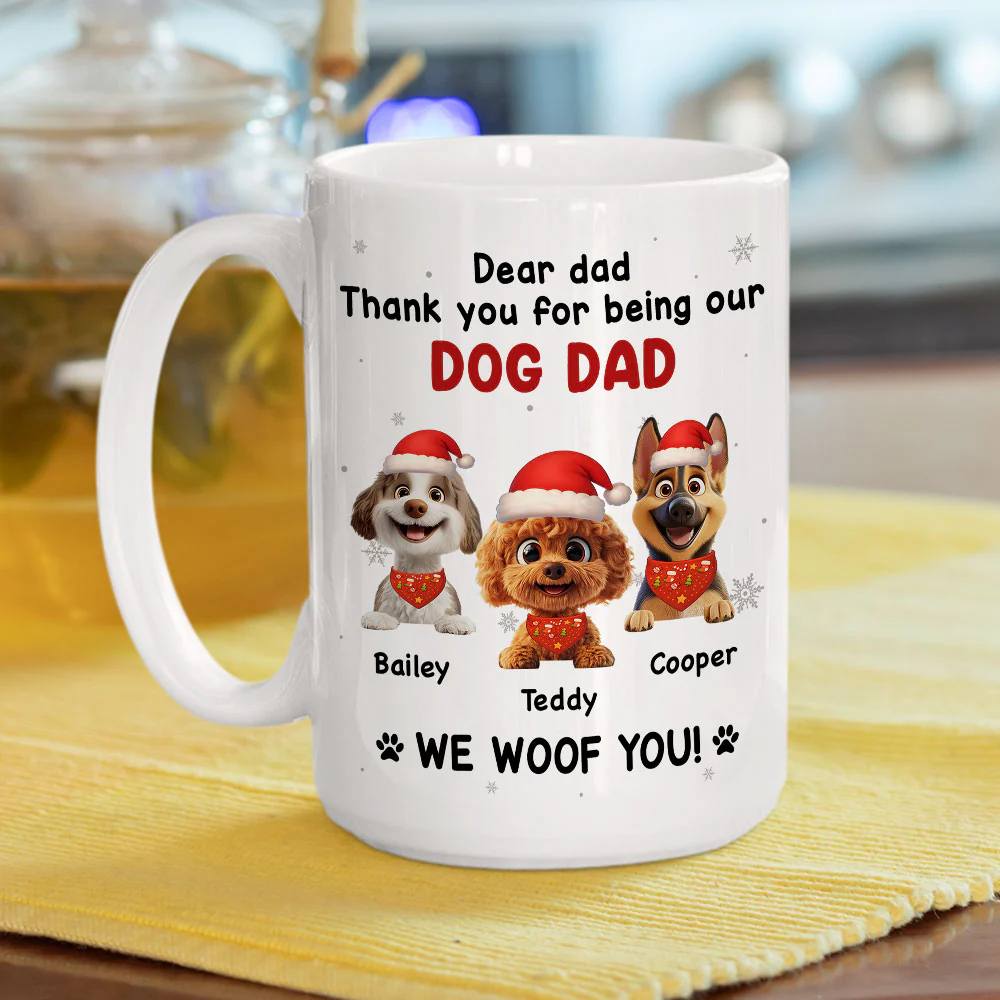 Thank For Being Our Favorite Human - Personalized Custom Coffee Mug - Image 5