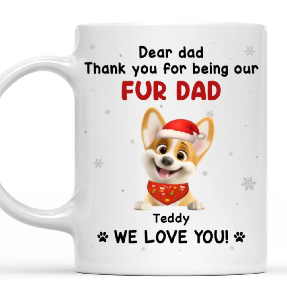 Thank For Being Our Favorite Human Ver Pet - Personalized Custom Coffee Mug - Image 7