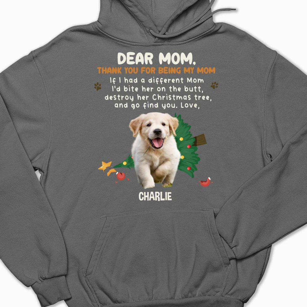 Thank You For Being My Dad Mom Cartoon Photo - Personalized Custom Hoodie - Image 10