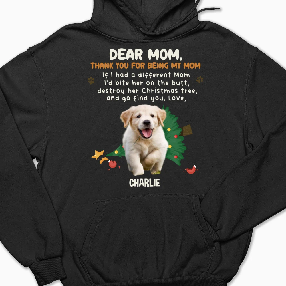 Thank You For Being My Dad Mom Cartoon Photo - Personalized Custom Hoodie - Image 7