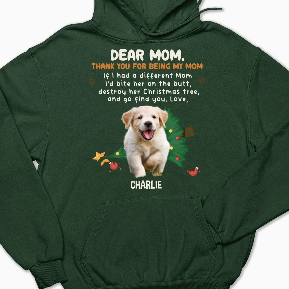 Thank You For Being My Dad Mom Cartoon Photo - Personalized Custom Hoodie - Image 8