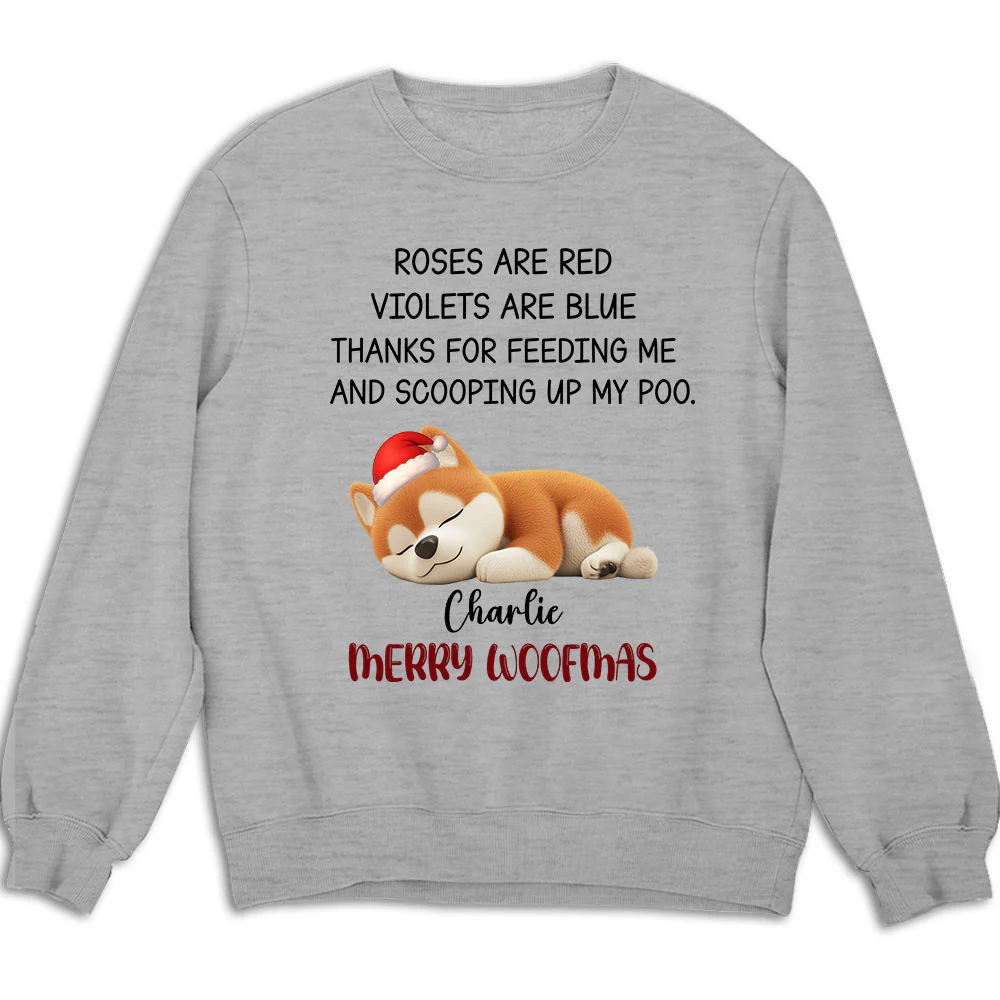 Thanks For Being Here With Me - Personalized Custom Sweatshirt - Image 2
