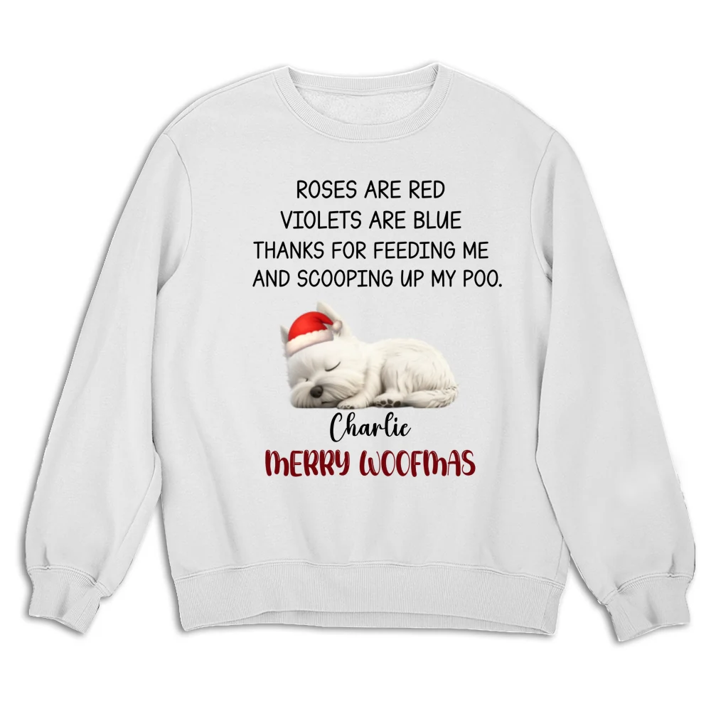 Thanks For Being Here With Me - Personalized Custom Sweatshirt - Image 3