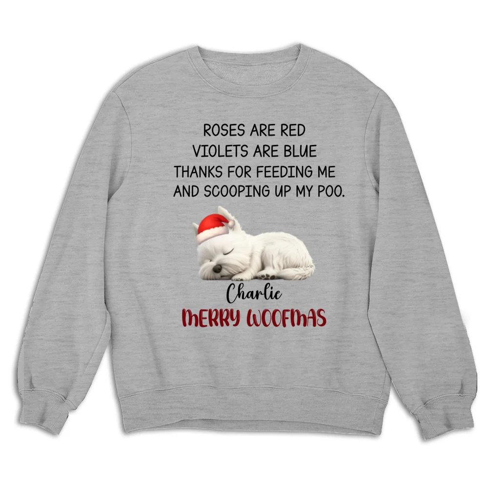 Thanks For Being Here With Me - Personalized Custom Sweatshirt - Image 4