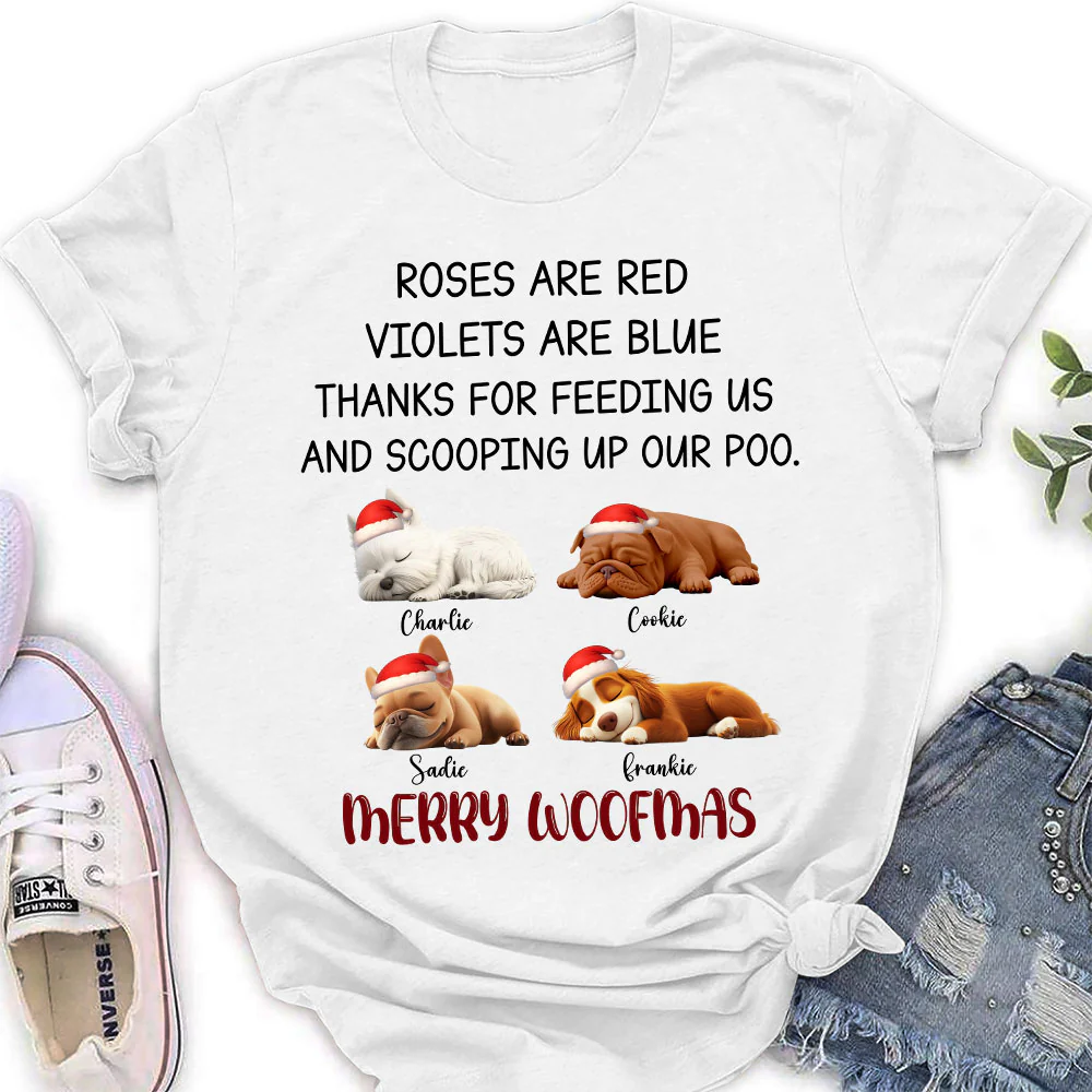 Thanks For Being Here With Me - Personalized Custom Women's T-Shirt - Image 4