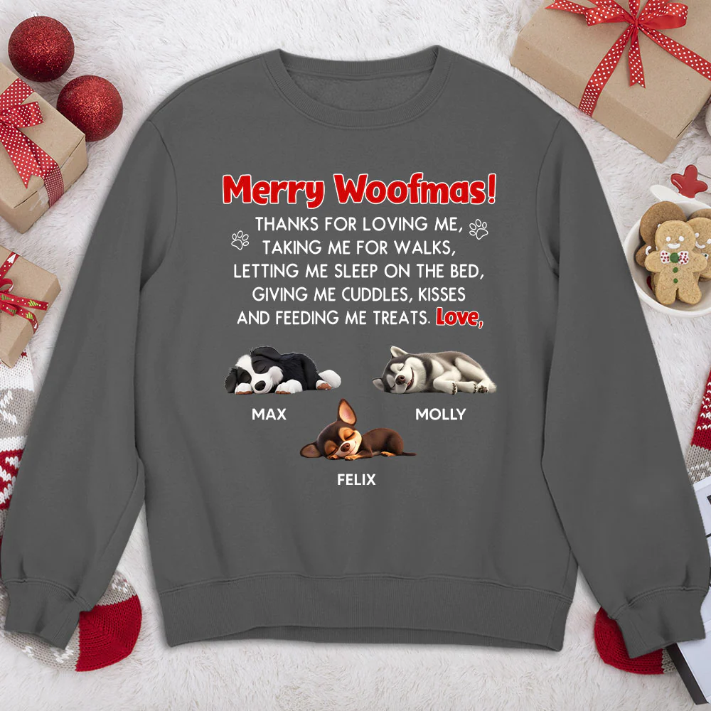 Thanks For Everything - Personalized Custom Sweatshirt - Image 2