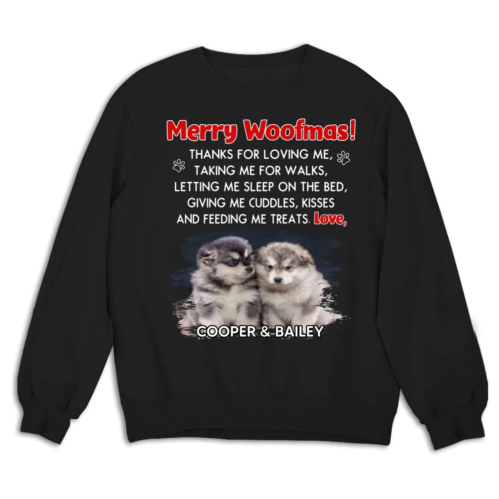 Thanks For Everything Photo - Personalized Custom Sweatshirt - Image 2