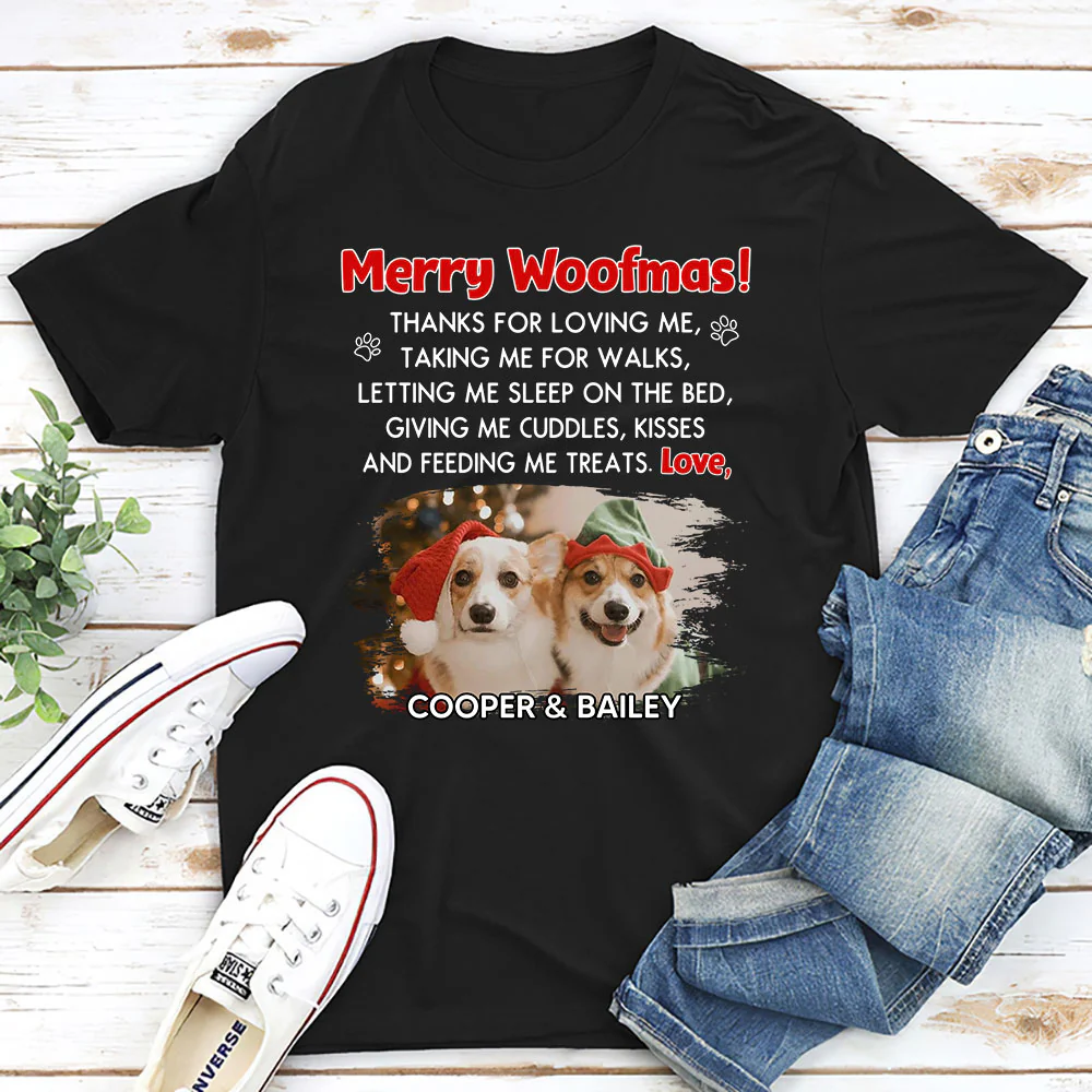 Thanks For Everything Photo- Personalized Custom Unisex T-Shirt