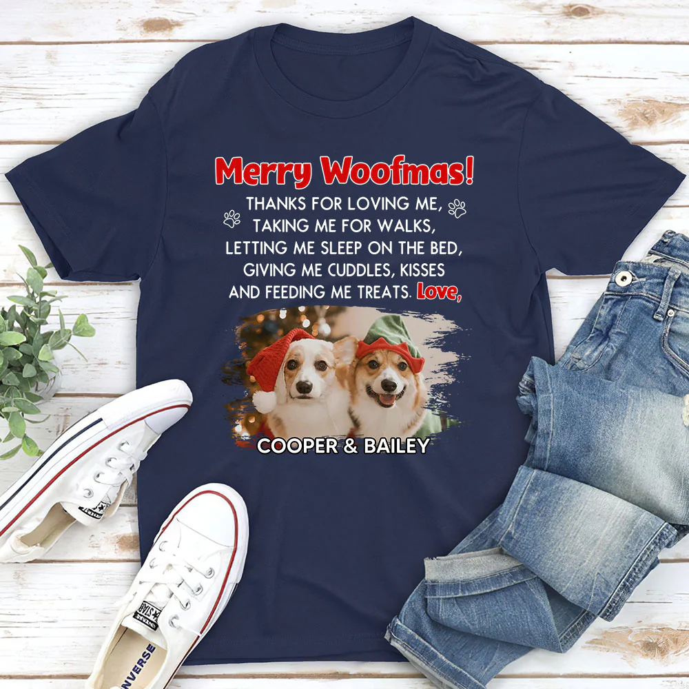 Thanks For Everything Photo- Personalized Custom Unisex T-Shirt - Image 2