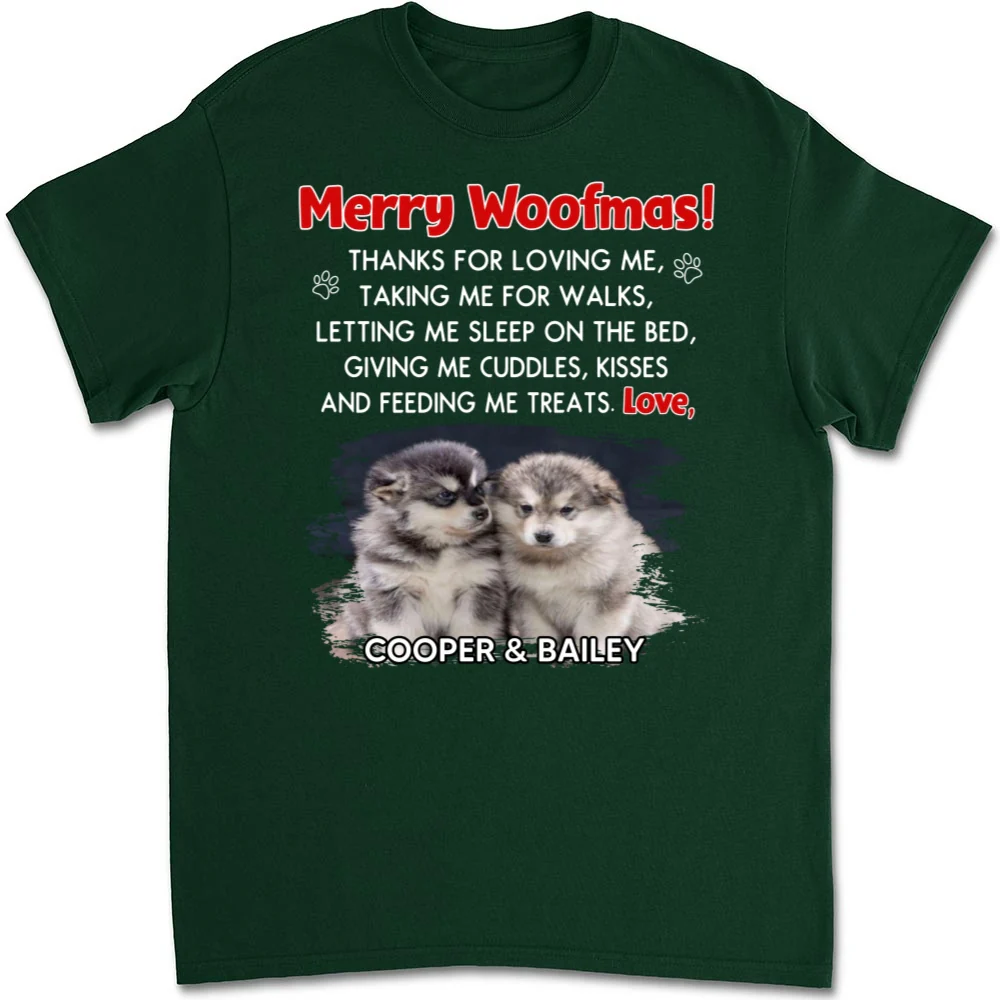 Thanks For Everything Photo- Personalized Custom Unisex T-Shirt - Image 5