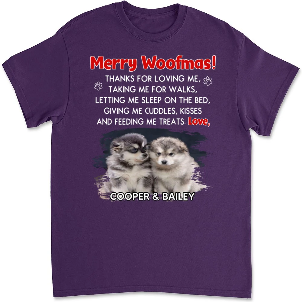 Thanks For Everything Photo- Personalized Custom Unisex T-Shirt - Image 6