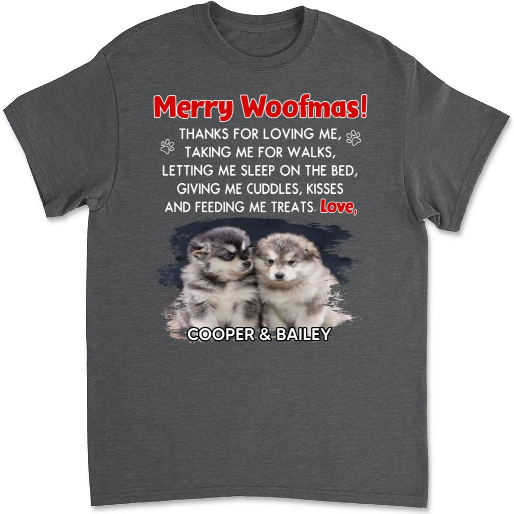 Thanks For Everything Photo- Personalized Custom Unisex T-Shirt - Image 7