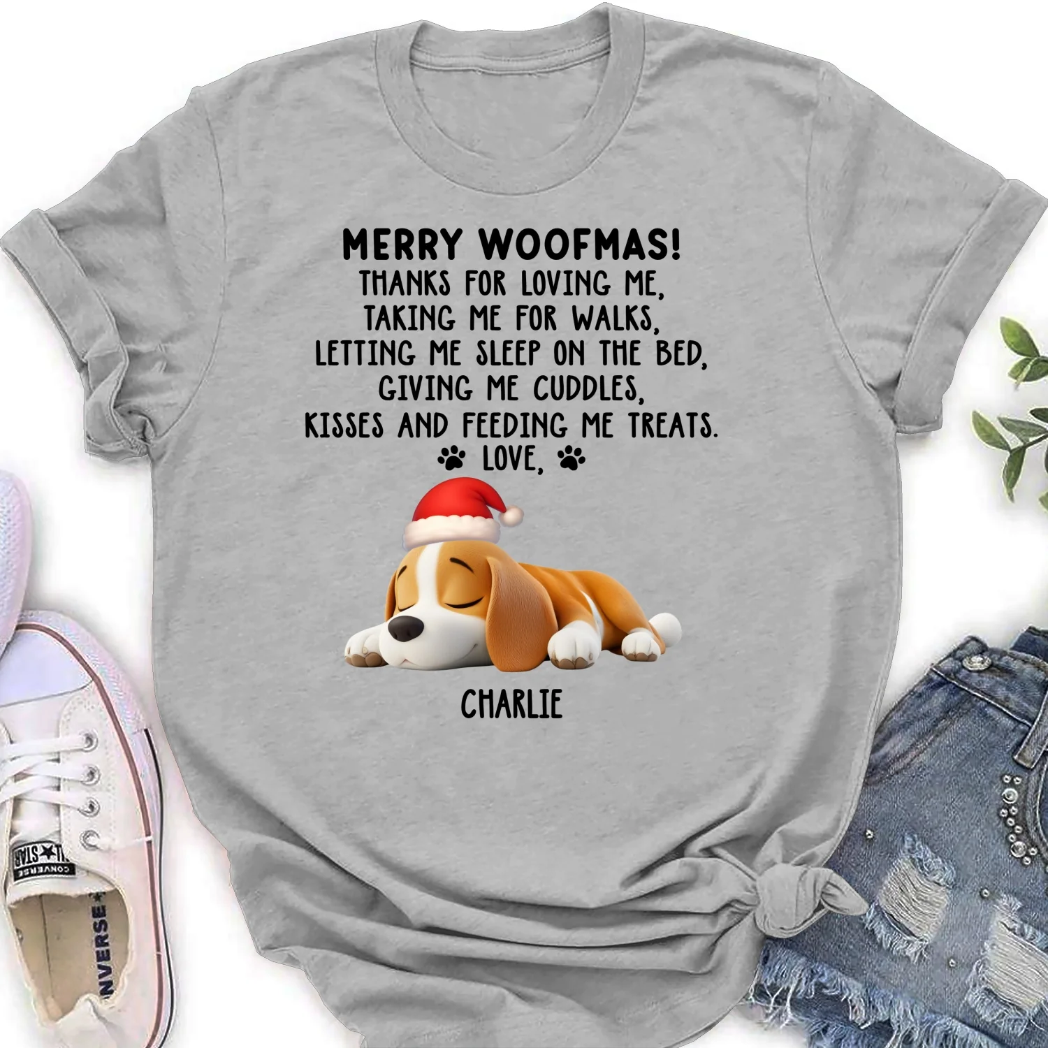 Thanks For Loving Me - Personalized Custom Women's T-shirt - Image 6