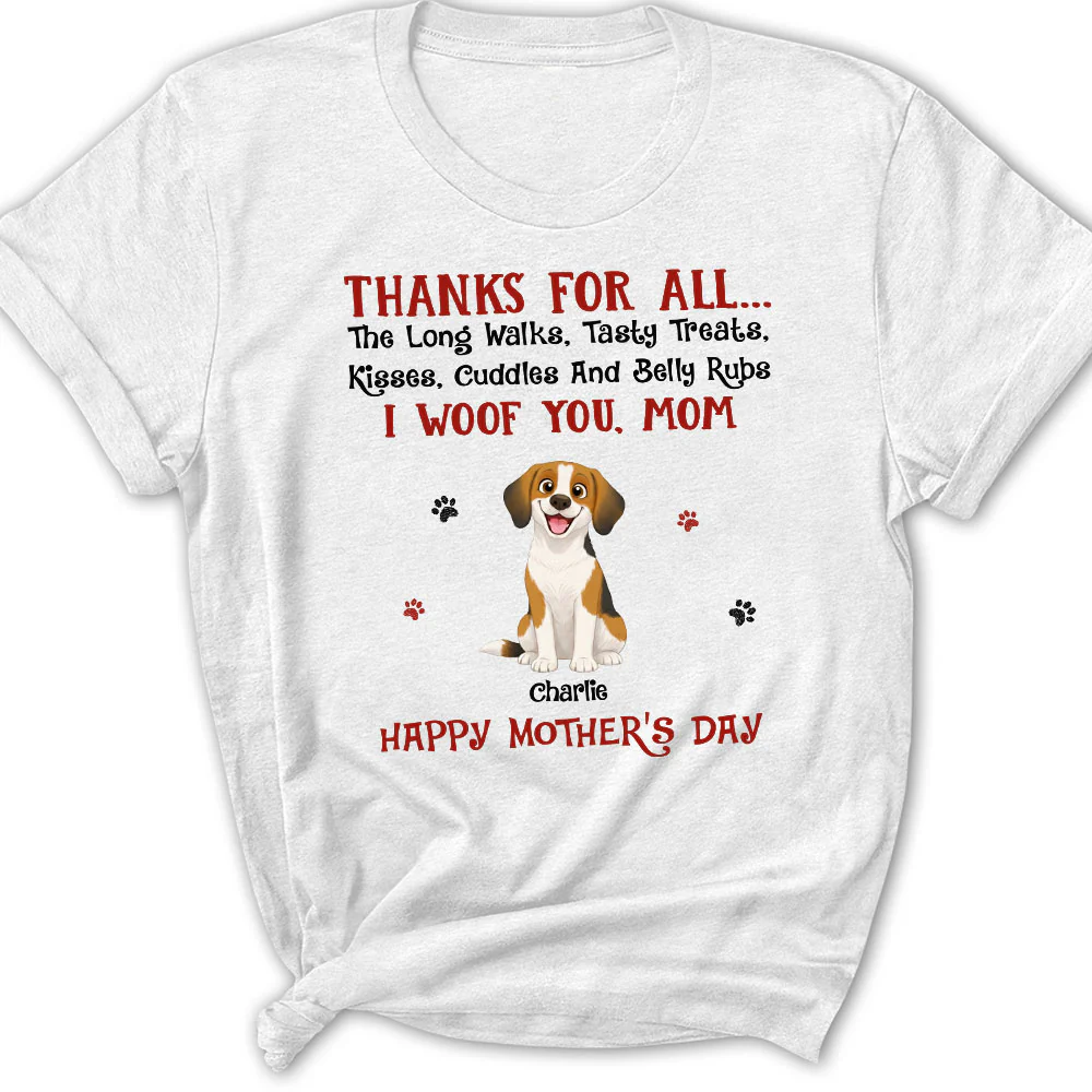 Thanks For Tasty Treats - Personalized Custom Women's T-Shirt