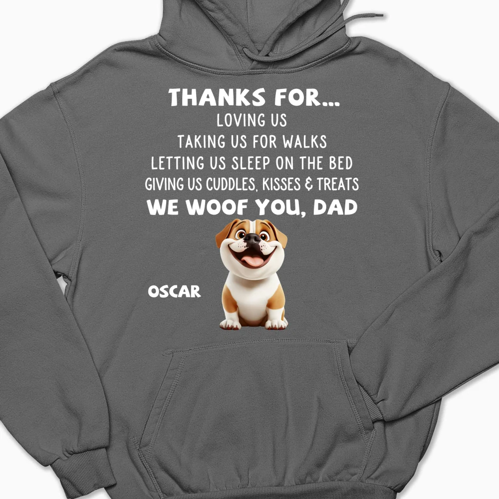 Thanks For Things You Do Cartoon - Personalized Custom Hoodie - Image 10