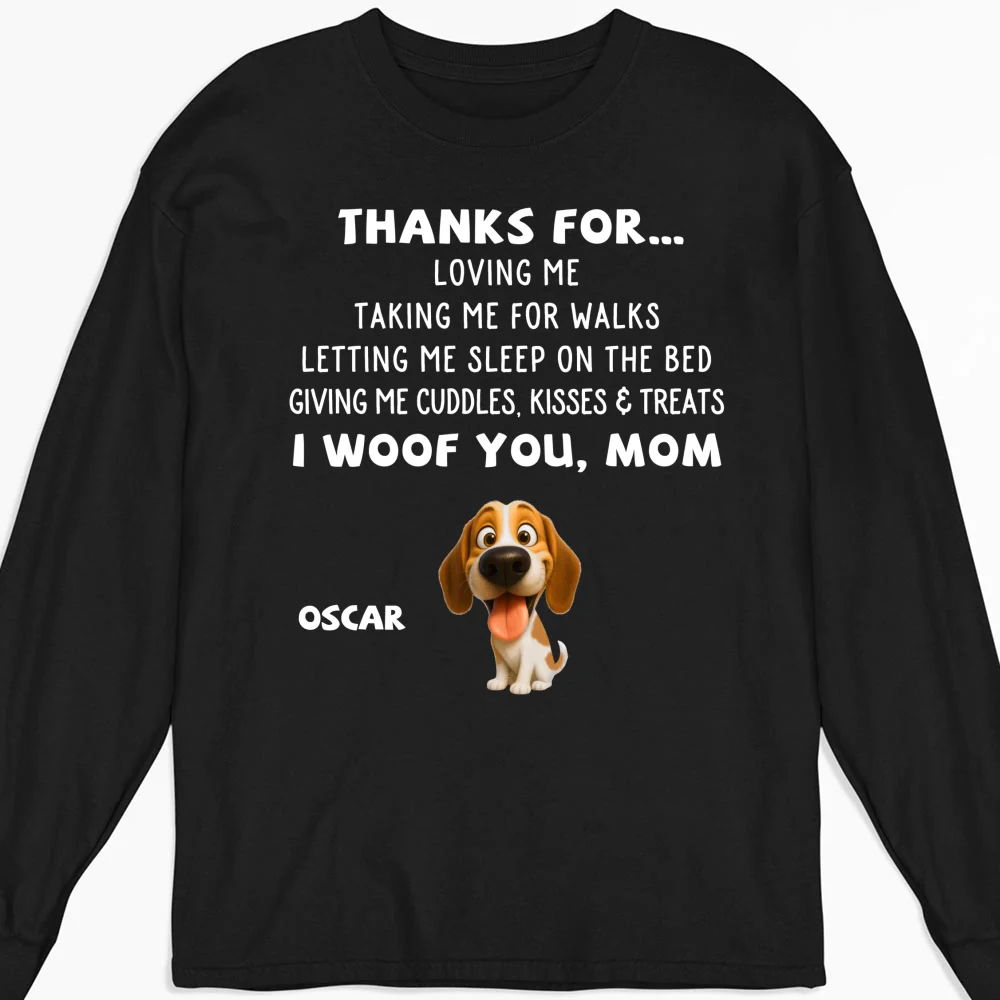 Thanks For Things You Do - Personalized Custom Long Sleeve T-shirt - Image 6