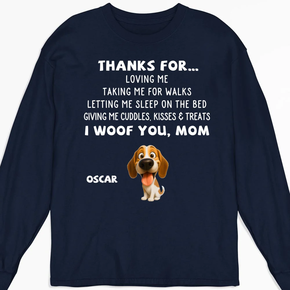 Thanks For Things You Do - Personalized Custom Long Sleeve T-shirt - Image 7