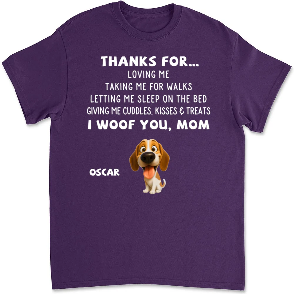 Thanks For Things You Do - Personalized Custom Unisex T-shirt - Image 10