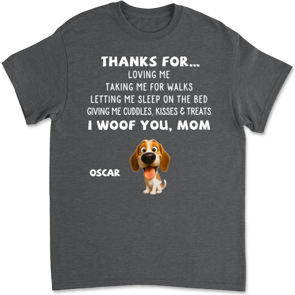 Thanks For Things You Do - Personalized Custom Unisex T-shirt - Image 11