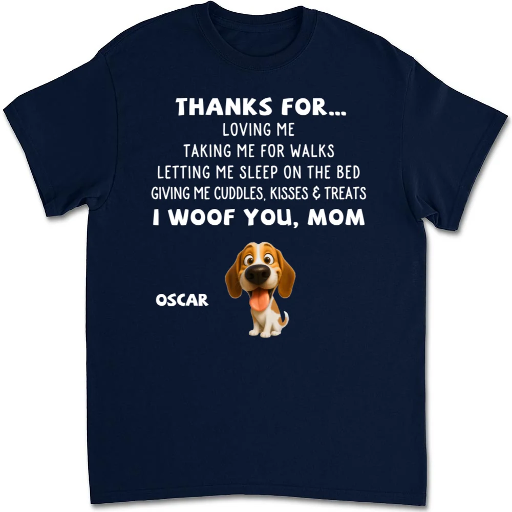 Thanks For Things You Do - Personalized Custom Unisex T-shirt - Image 8