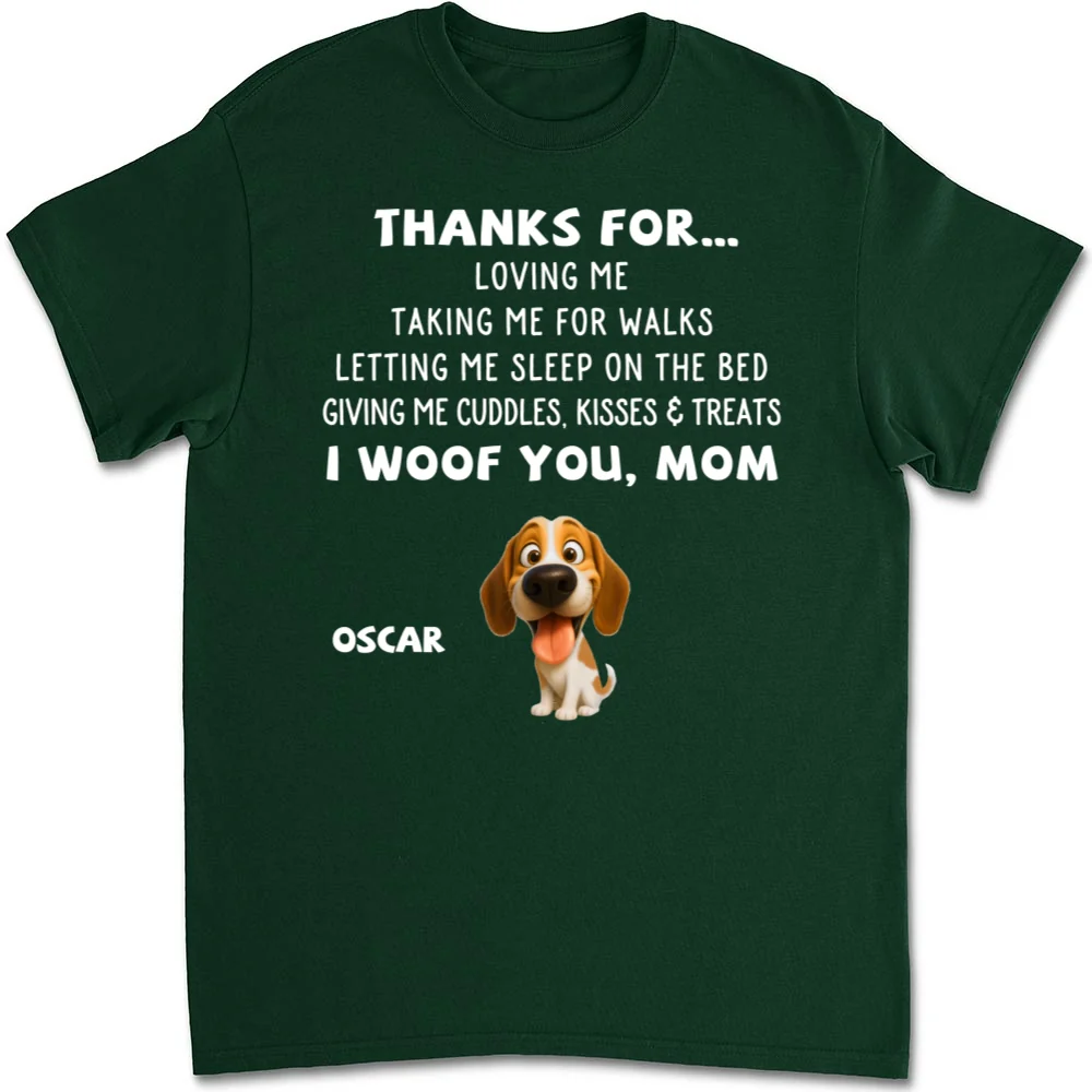 Thanks For Things You Do - Personalized Custom Unisex T-shirt - Image 9