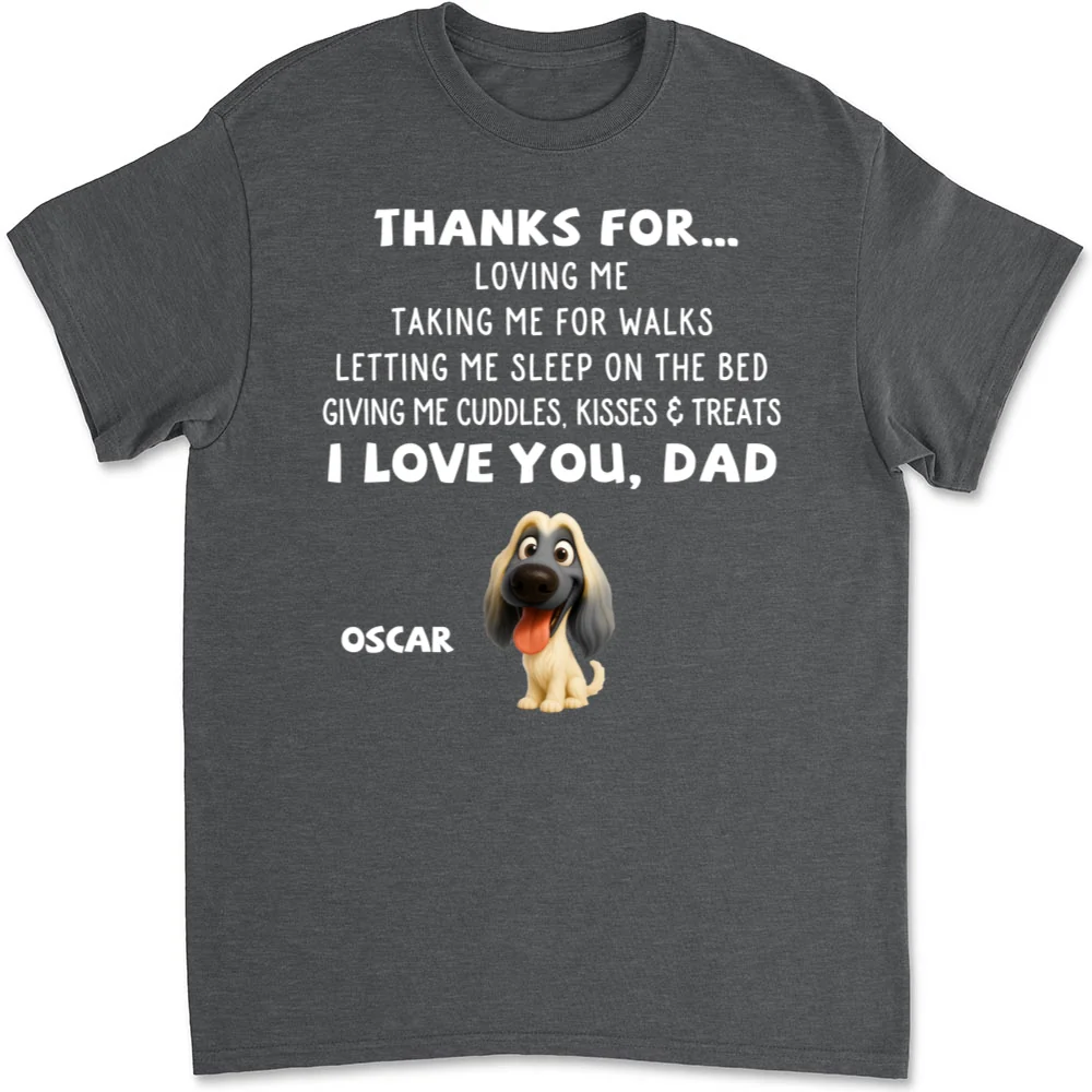 Thanks For Things You Do Pet - Personalized Custom Unisex T-shirt - Image 10