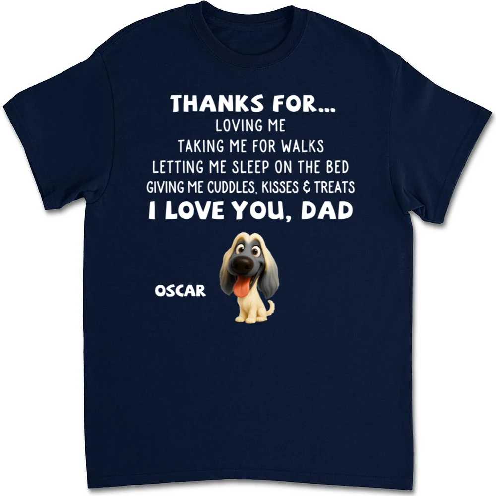 Thanks For Things You Do Pet - Personalized Custom Unisex T-shirt - Image 7
