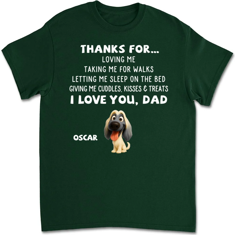 Thanks For Things You Do Pet - Personalized Custom Unisex T-shirt - Image 8