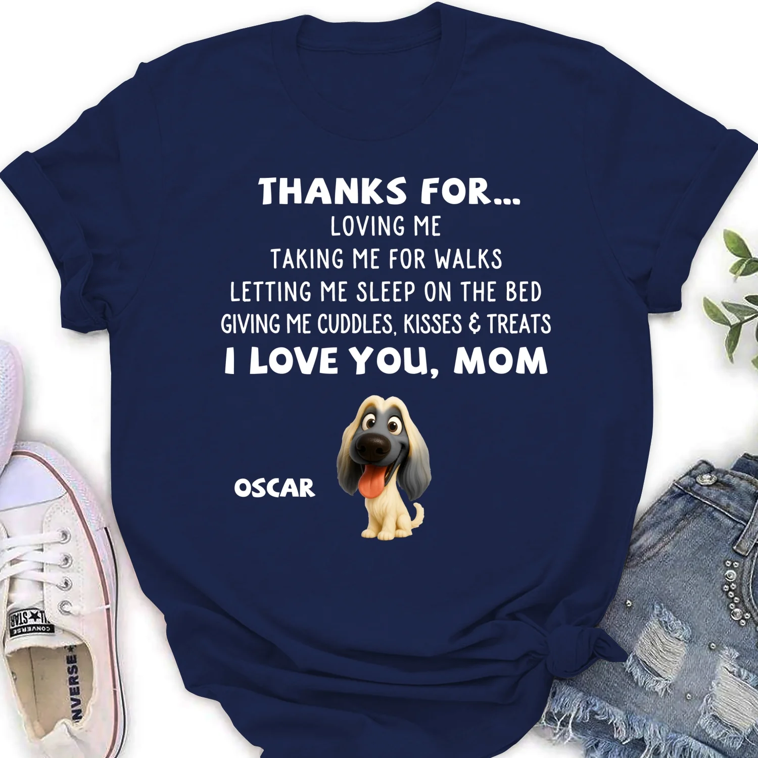 Thanks For Things You Do Pet - Personalized Custom Women's T-shirt - Image 7
