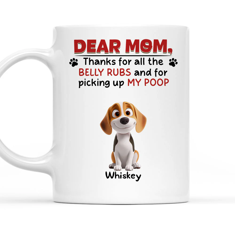 Thanks Mommy - Personalized Custom Coffee Mug