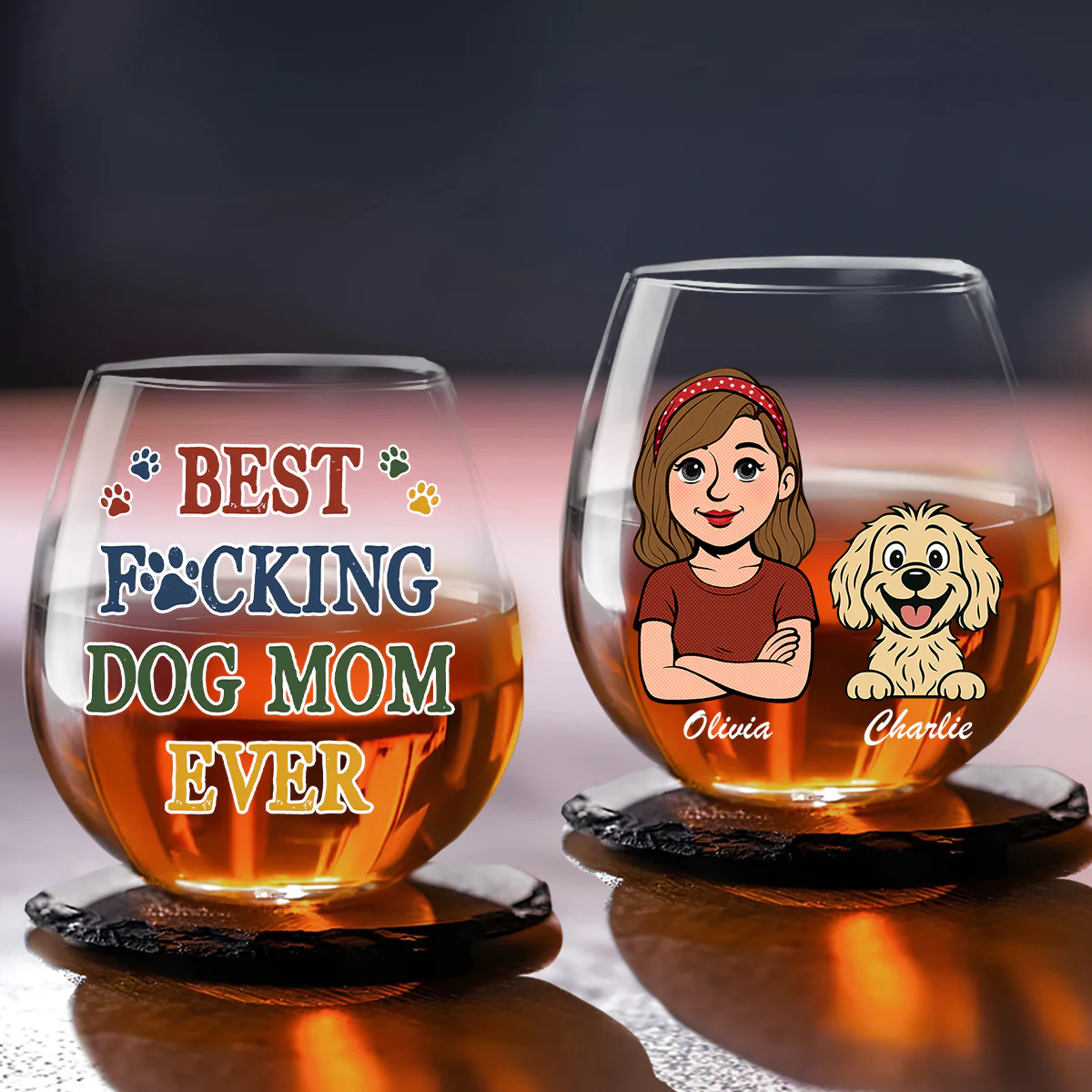 The Best I Know - Personalized Custom Wine Glass