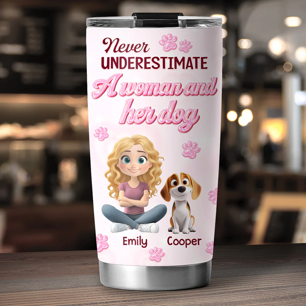 The Bond We Have - Personalized Custom 3D Effect Tumbler - Image 2