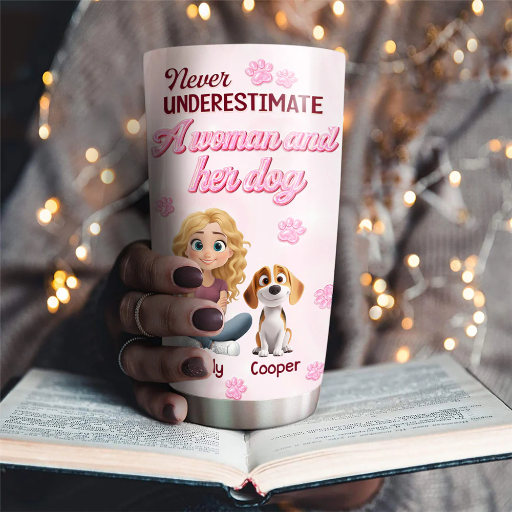 The Bond We Have - Personalized Custom 3D Effect Tumbler - Image 3